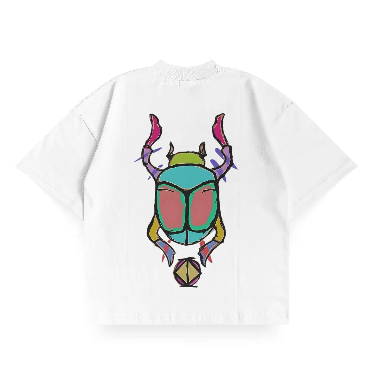 T-shirt 18 Scarabé Blanc Femmes LaGlacière