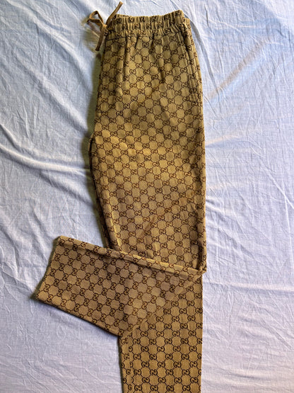 Pantalon GUCCI de jogging en toile GG - photo 3