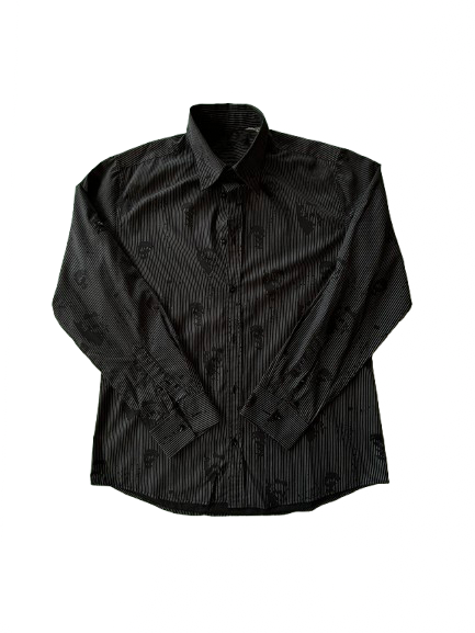 Chemise à imprimé visage