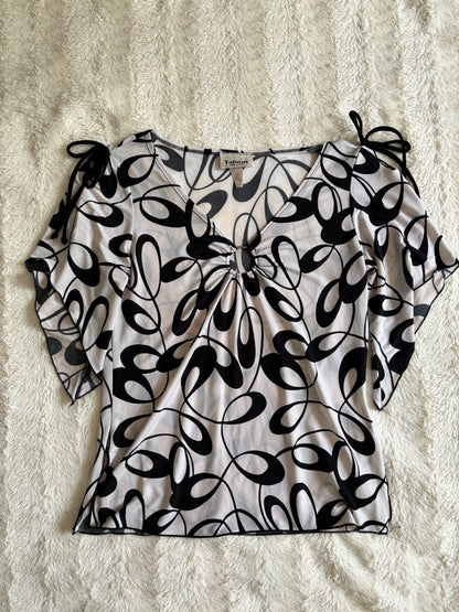 Haut noir et blanc - photo 2