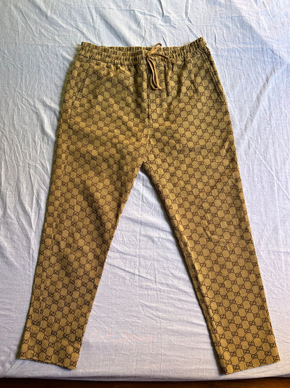 Pantalon GUCCI de jogging en toile GG - photo 1