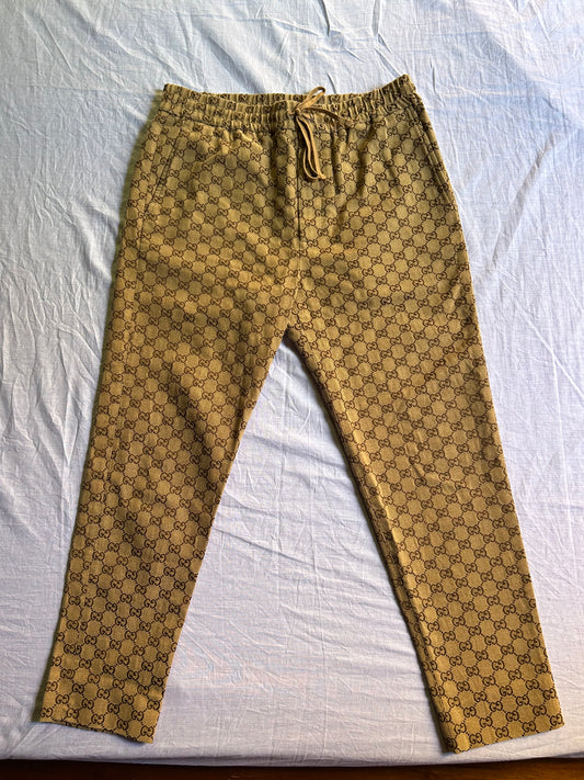 Pantalon GUCCI de jogging en toile GG - photo 1